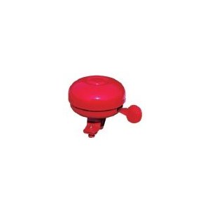 Звонок велосипедный Vinca Sport, диаметр 54мм, металл, красный, YL 04 red