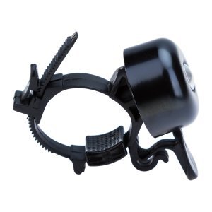 Звонок велосипедный Vinca Sport, с регулируемым креплением, черный, YL-014 black