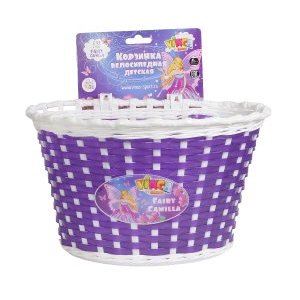 

Велокорзина Vinca Sport, детская, на руль, фиолетовая, P 04 Fairy Camilla