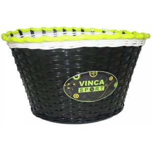 

Велокорзина Vinca Sport, детская, на руль, чёрная, P 04 Robokop