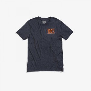 

Велофутболка 100% Global Tee-Shirt Navy Heather 2020