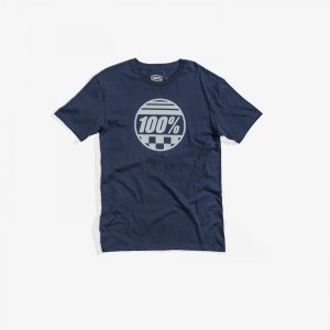 

Велофутболка 100% Sector Tee-Shirt Slate, синий, 2020