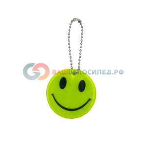 

Брелок световозвращающий для велосипеда, Vinca Sport STA 116 smile, улыбка.