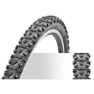 

Велопокрышка с камерой CHAO YANG, 26" x 1.95, H-5111, зимняя, 150 шипов, с автовентилем, черный, ST (660021)