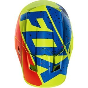 

Козырек к велошлему Fox V2 Helmet Visor Nirv Yellow/Blue (18255-586-OS)