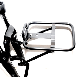Багажник велосипедный KAI WEI, алюминиевый, универсальный, на переднюю вилку, черный, KW-655-02 от Vamvelosiped