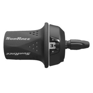 

Переключатель скоростей SUNRACE TSM21.L3L0.GS0.OE M21, левый, 3 скорости, трос 1700мм, серый, 06-201357