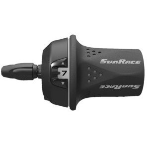 

Переключатель скоростей SUNRACE TSM21.R6L0.GS0.OE M21, правый, 6 скоростей, трос 2100мм, серый, 06-201358