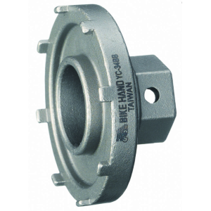 

Съемник прижимного кольца электропривода Bosch BIKE HAND YC-34BB, d50mm, для ЭЛЕКТРОВЕЛОСИПЕДОВ, серебро, 6-190340