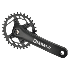 

Система велосипедная PROWHEEL CHARM, 36T*175mm, AL-6061-T6, CHAINLINE:50mm, под квадрат, черный, CHARM-36T