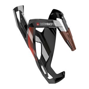 

Флягодержатель ELITE Custom Race Plus, черный, красный рисунок, EL0140642
