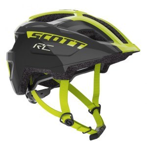 Шлем велосипедный подростковый Scott Spunto Junior (CE), черно-желтый 2020
