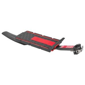Велобагажник Stels BLF-H22 20-28", консольный, быстросъёмный, с щитком, черный-красный, 010053, LU073600