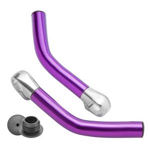 Рога велосипедные Stels BLF-C1, для руля Ø 22,2 мм, фиолетовый, LU073634