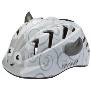 Шлем велосипедный детский Stels MV-7, серая овца