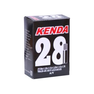 Камера велосипедная KENDA, 28, 700x28 - 45C, a/v-48 мм, дорожная, 511357