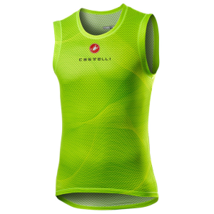 Велобелье нательное Castelli PRO MESH, жёлтый fluo, 4520029