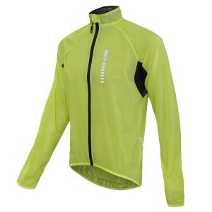 Велокуртка/дождевик FUNKIER Saronno WJ-1412 Ref Men Pro Light  Rain Jacket, Yellow, 12-740
