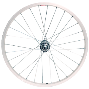 Колесо велосипедное VELOOLIMP, 20, переднее, обод одинарный, алюминий, втулка сталь, на гайках, сер