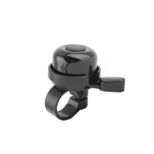 Звонок велосипедный ANNUO 22P, алюминий/пластик, D35мм, красный/черный, RB322P000001