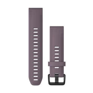 Ремешок сменный для спортивных часов Garmin fenix 6s, 20mm, Silicone, Purple Storm, 010-12871-00