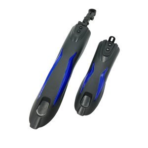 Комплект крыльев Vinca Sport 20"-26", материал пластик, черный с синими вставками,HN 10-1 black/blue