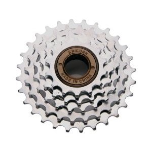 

Трещотка велосипедная, 5 скоростей, 14-28T, non index, хром, CB3-24-001