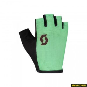 Велоперчатки SCOTT Junior Aspect Sport, короткий палец, mint green/maroon red