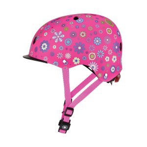 Шлем велосипедный Globber ELITE LIGHTS, детский, розовый, 507-110 от Vamvelosiped