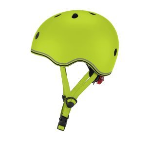Шлем велосипедный Globber GO UP LIGHTS, детский, зеленый, 506-106