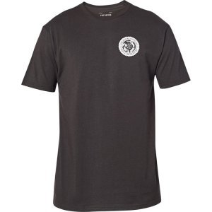 Футболка Fox Tread On SS Premium Tee, Black Vintage, 2020, 26014-587