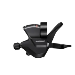 Шифтер велосипедный SHIMANO левый, 3 скорости, черный, ASLM315L