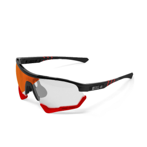 Очки велосипедные SCICON Aerotech Photochromic, Red Mirror/Black Gloss, EY13160203