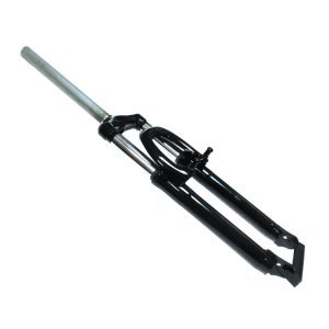 Вилка велосипедная PARTNER, 26", амортизационная, 1-1/8" (28,6), Al, безрезьбовая, шток 260 мм, черный, УТ00019433