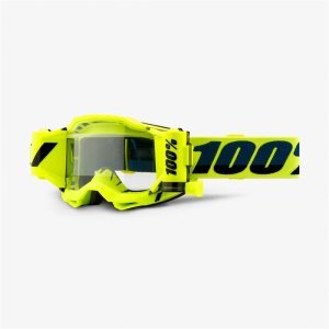 Веломаска 100% Accuri 2 Forecast Goggle Fluo Yellow / Clear Lens, 50221-901-04 купить на ЖДБЗ.ру