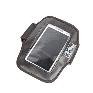 Сумка-чехол M-WAVE ARM BAG, для смартфона, на руку, 165х110 мм, неопрен, черная, 5-122381