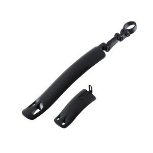 Крылья велосипедные Maxiscoo, комплект, 18", черный, MSC-F1802
