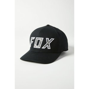 Бейсболка велосипедная Fox Down N' Dirty Flexfit Hat, Black/White, 2021