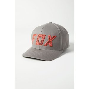 Бейсболка велосипедная Fox Down N' Dirty Flexfit Hat, Pewter, 2021