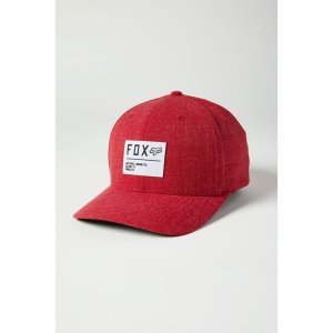 Бейсболка велосипедная Fox Non Stop Flexfit Hat, chili, 2021