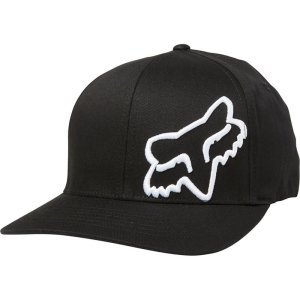 Бейсболка велосипедная Fox Flex 45 Flexfit Hat, black/white, 2021