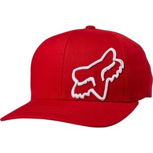 Бейсболка велосипедная Fox Flex 45 Flexfit Hat, chili, 2021