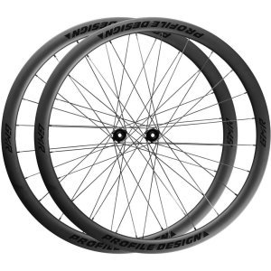 Колеса велосипедные Profile Design GMR Wheelset 38 Clincher Disc Brake CL Tubeless ready, комплект, 700С, W3826FCCDBS1-V