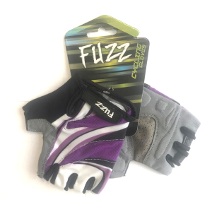 Перчатки велосипедные FUZZ LADY COMFORT, женские, лайкра, на липучке, фиолетовый