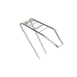 Багажник велосипедный TRIX, 28", сталь, усиленный, серебристый, MJ-138 silver