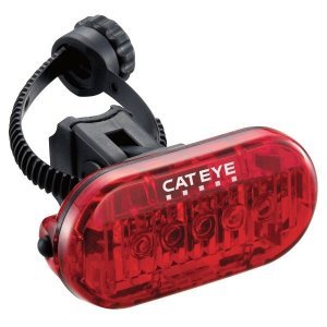 Фонарь задний Cat Eye TL-LD135-R OMNI3, 3 светодиода, 360°, корпус/стекло/лампа-красные, CE5342310