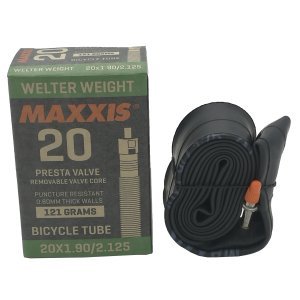 Камера велосипедная Maxxis Welter Weight 20x1.90/2.125 0.9 мм, вело ниппль, IB29513200 купить на ЖДБЗ.ру