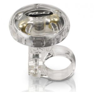 Звонок велосипедный XLC Bicycle bell 'Mingun' DD-M12, silver transparent, 36 мм, 2500704500