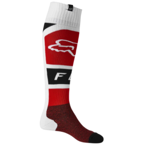 Носки велосипедные Fox Lux Fri Thin Sock, красный/белый