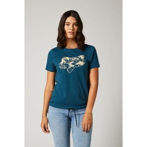 Футболка женская Fox Palms SS Top, Dark Indigo 2021, 27175-203-XS